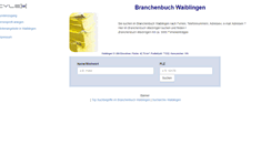 Desktop Screenshot of cylex-branchenbuch-waiblingen.de